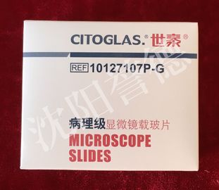 Κίνα Οι τετραγωνικές φωτογραφικές διαφάνειες μικροσκοπίων της βιολογίας χωρίς οποιαδήποτε φουσκάλα ή ραγίζουν 75mm × 25mm προμηθευτής